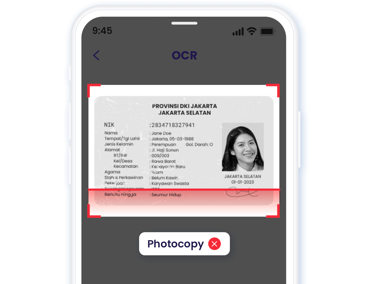 Dilengkapi dengan <i>Photocopy-detection</i>