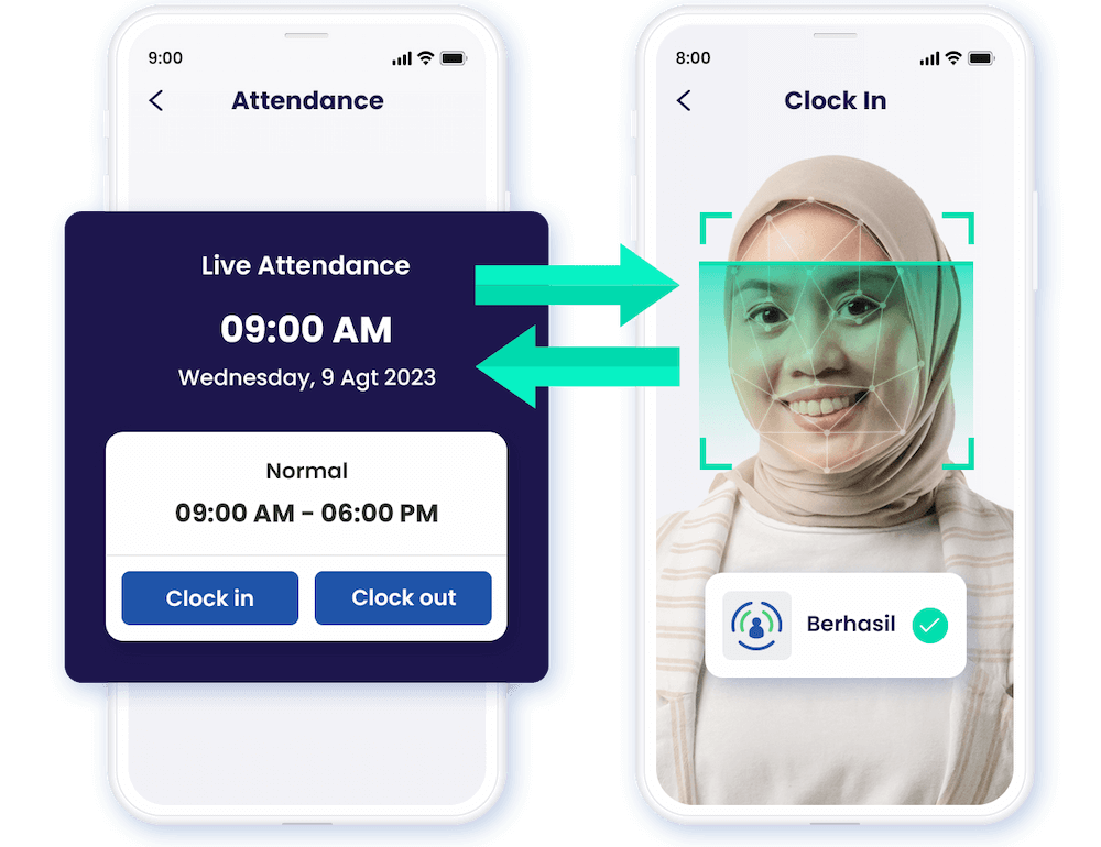 Kemudahan Proses Absensi